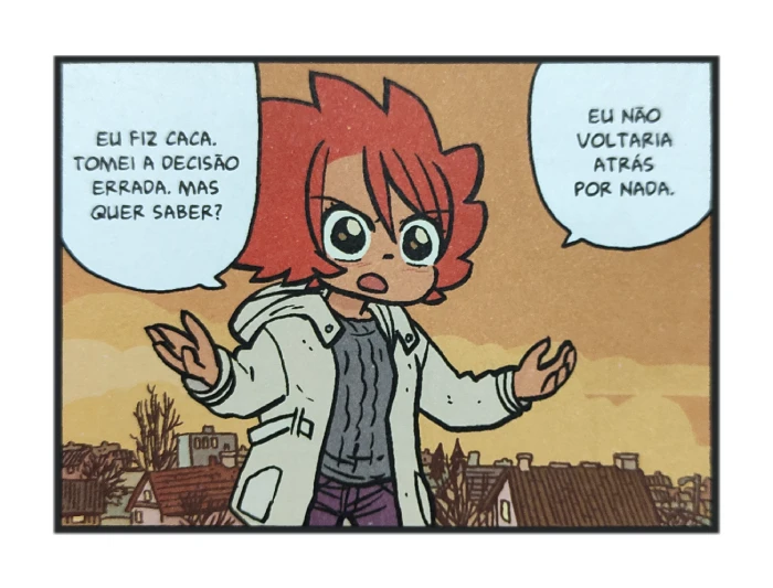 No livro Repeteco, Katie demonstra que de fato aprendeu com seus erros. 